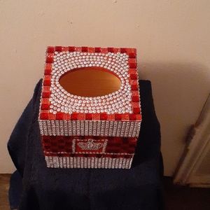 Hand Crafted tisue box holder